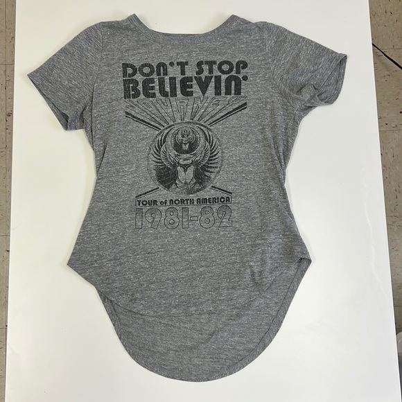 Chaser Tops - Chaser Journey Band Tee Shirt, Gray, Small